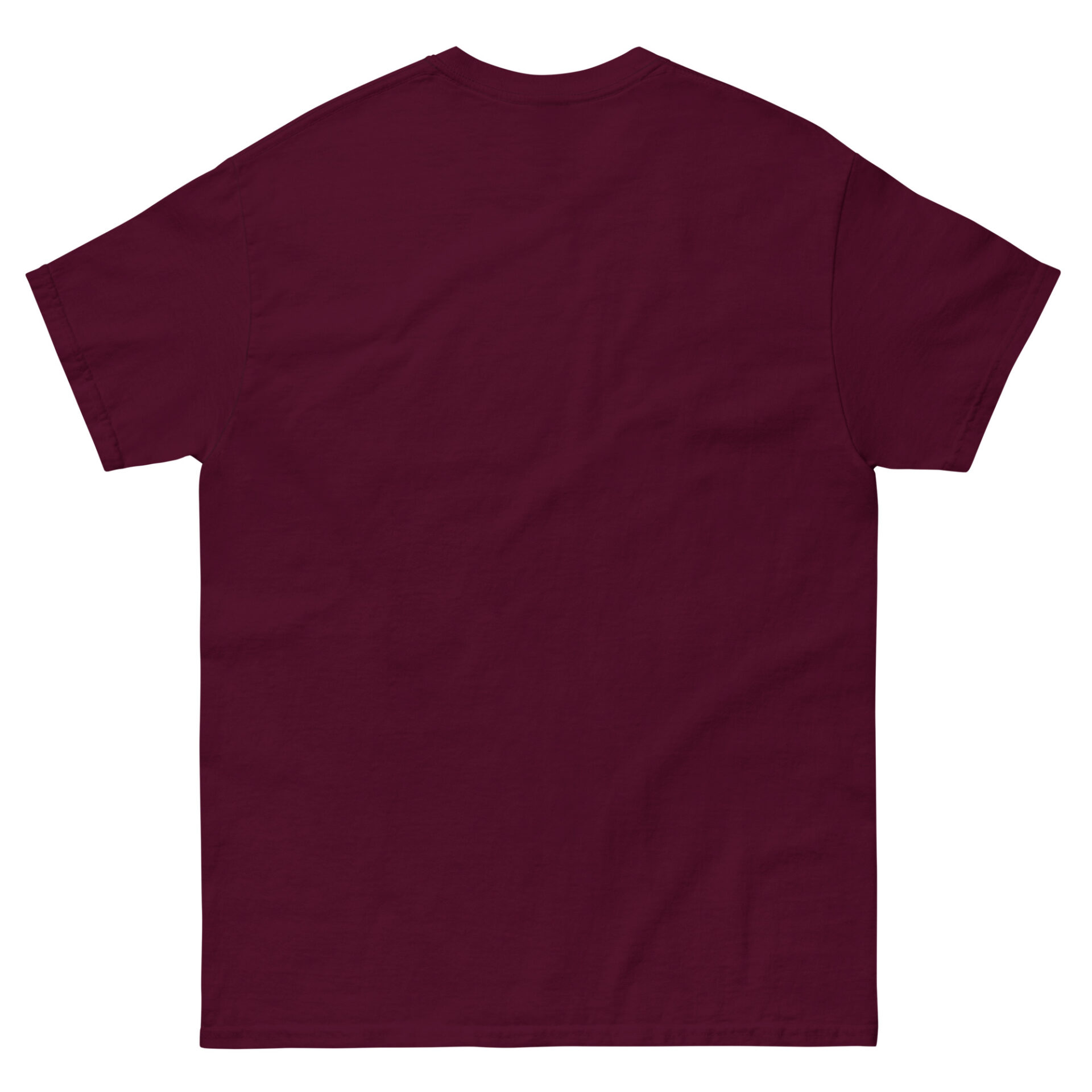 unisex-classic-tee-maroon-back-6750a7d68eb25.jpg