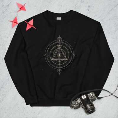 Portal Áureo de la Eternidad Sudadera unisex