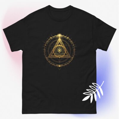 “Eco del Origen” – Geometría y Transformación Camiseta clásica unisex